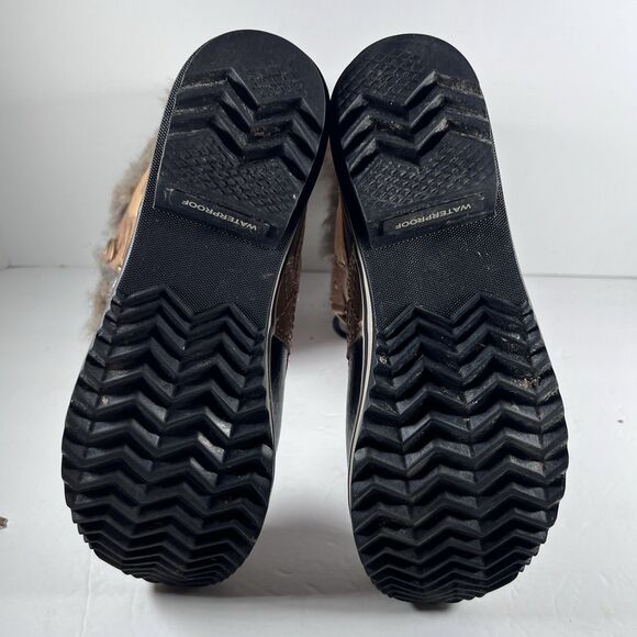Sorel Tofino II Lace Up Waterproof Faux Fur Lined Winter Boots Women's Size 7.5 - Picture 7 of 8